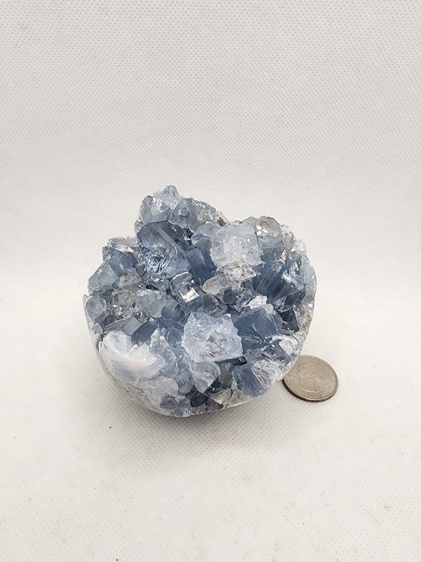 Celestite Geode Sphere