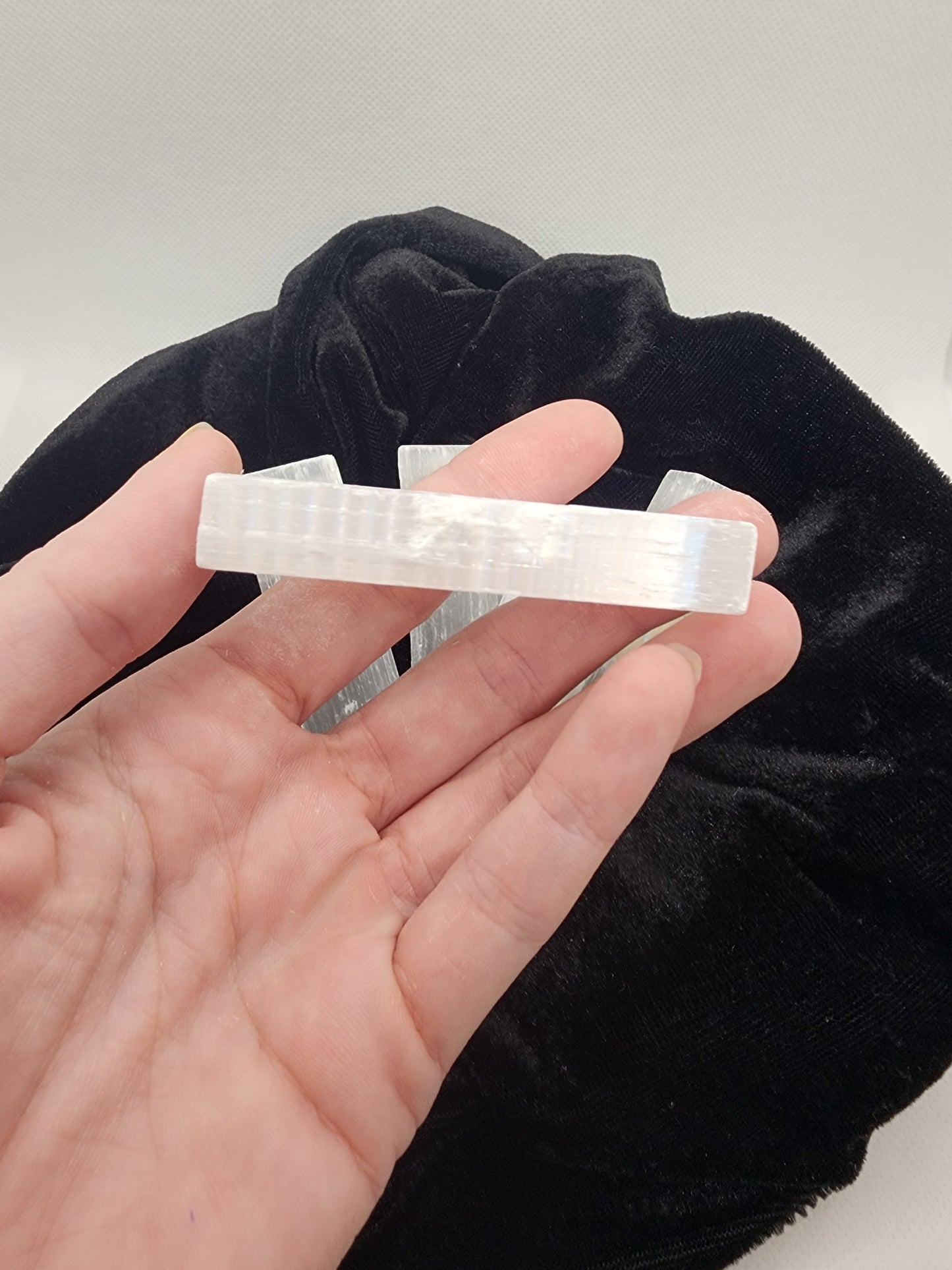 Satin Spar Selenite Wand