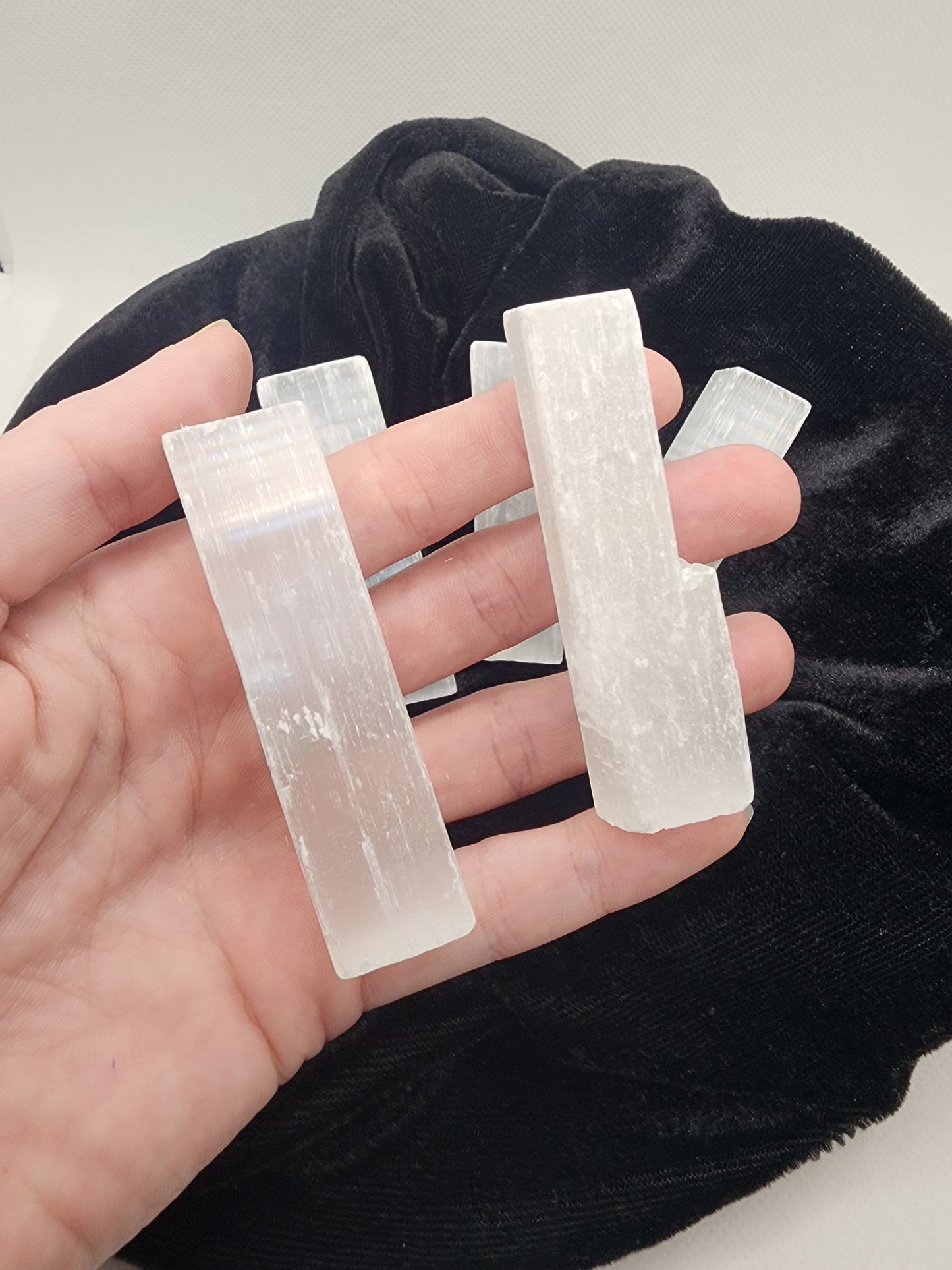 Satin Spar Selenite Wand