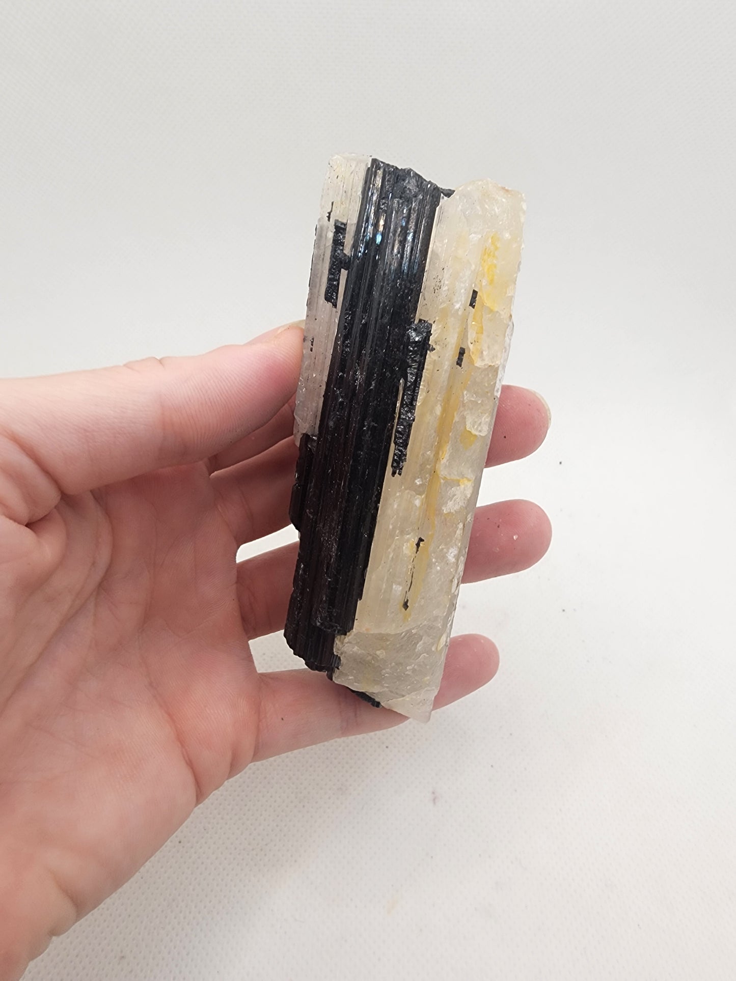 Black Tourmaline in Quartz Specimen