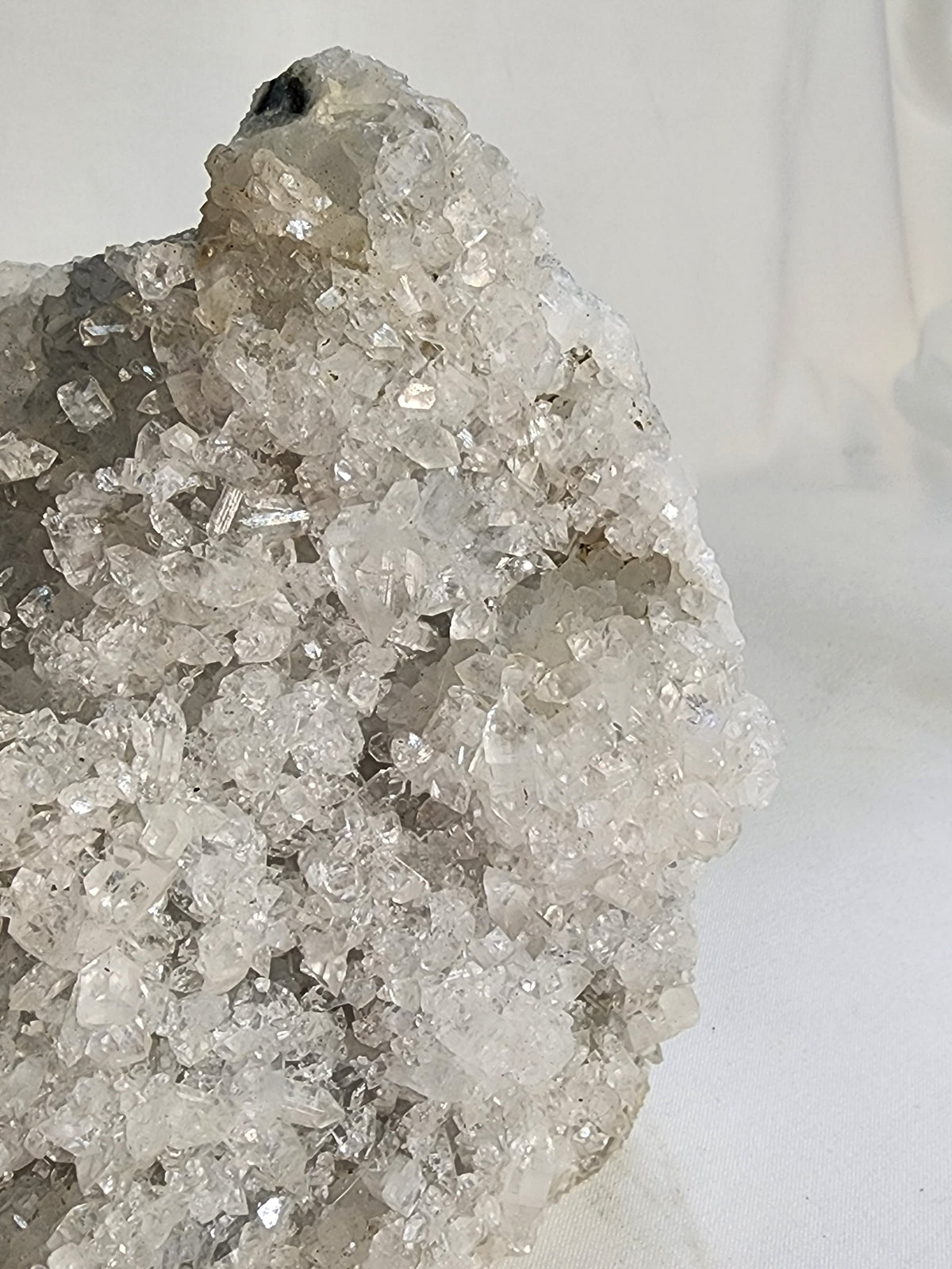 Apophylite with Quartz Specimen