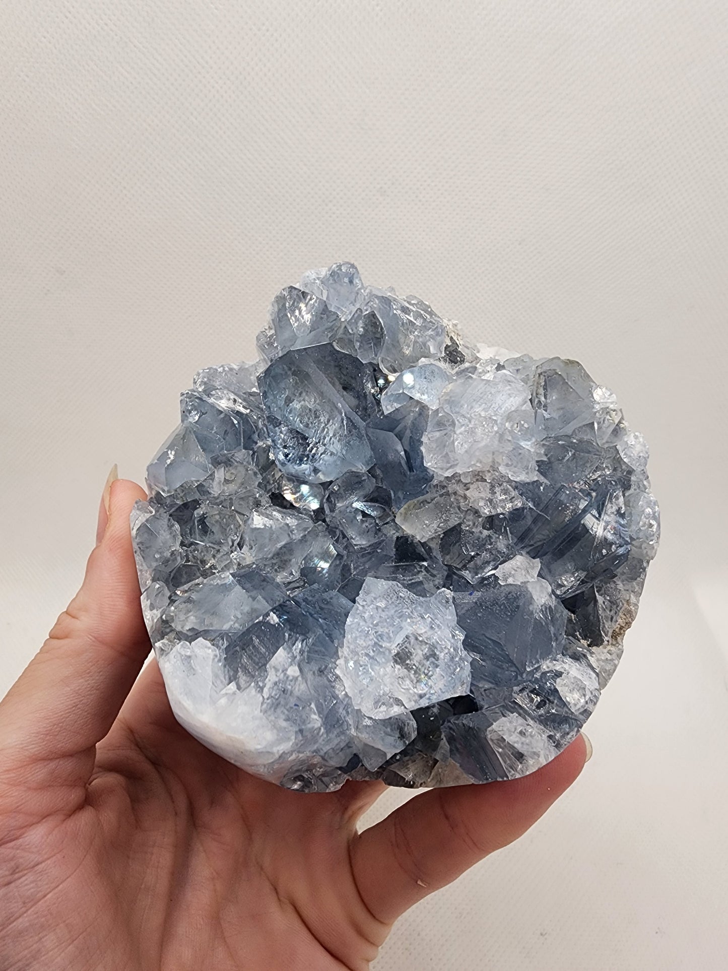 Celestite Geode Sphere