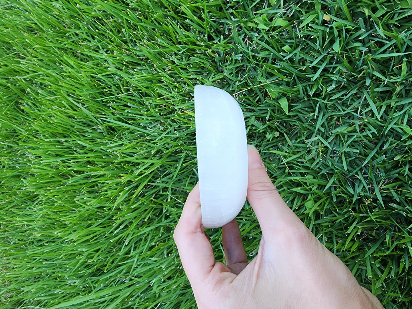Satin Spar Selenite Dish 1pc