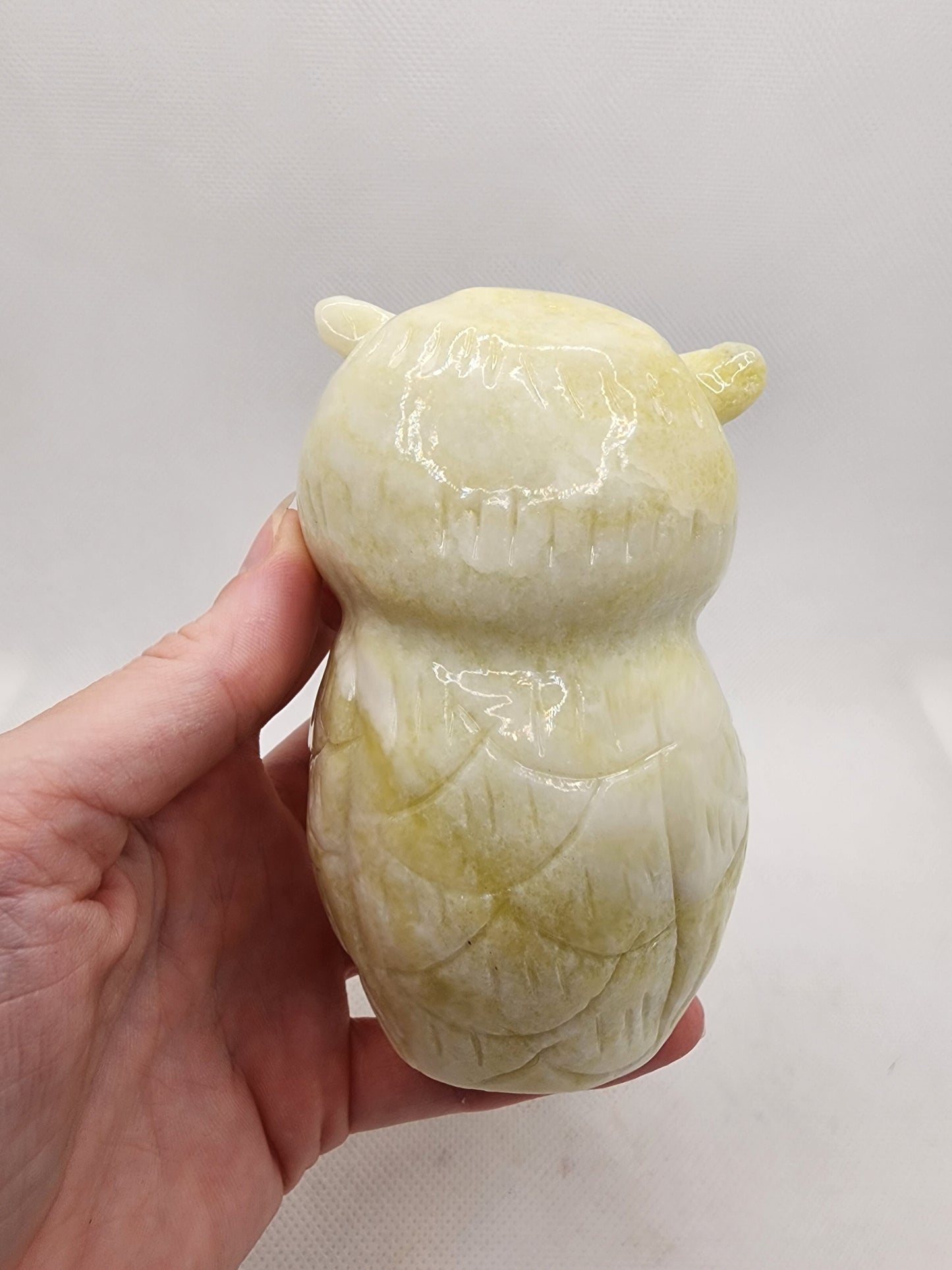Jade Owl Carving