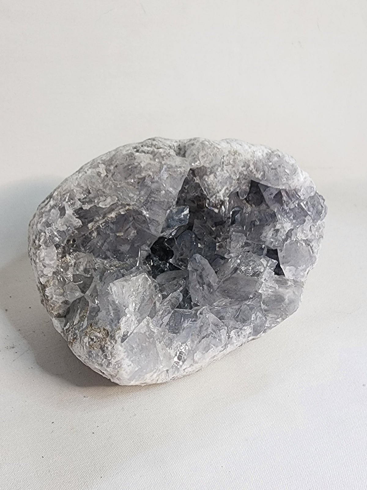 Celestite Geode 4.4lb Cluster