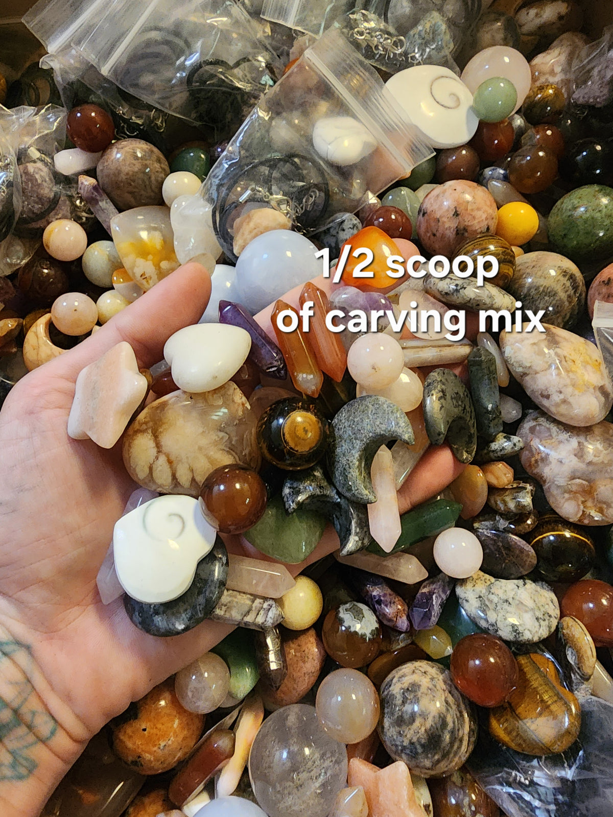 1/2 LB Crystal "Confetti" Grab Bags