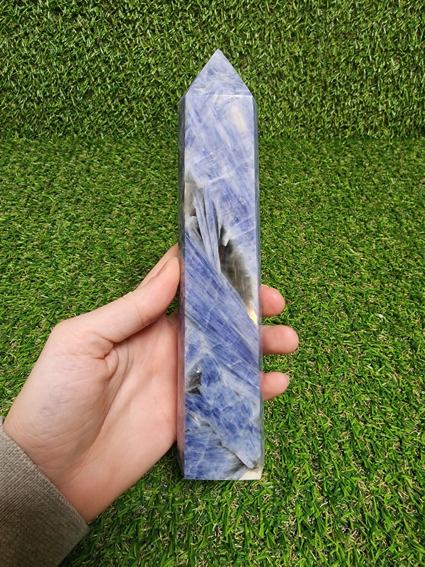 Blue Kyanite 8in Tower