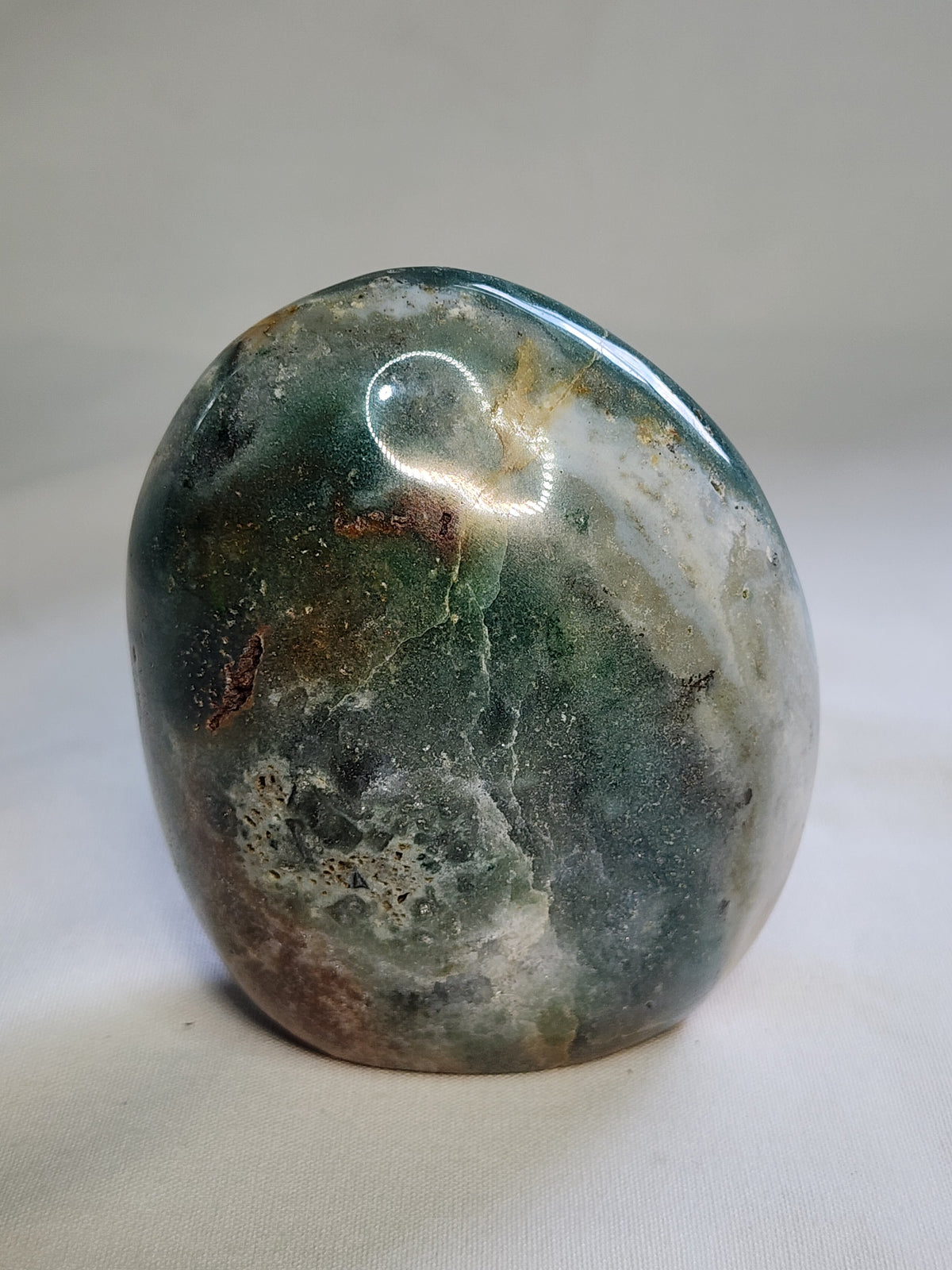 Jasper with Quartz 1.1lb Freeform