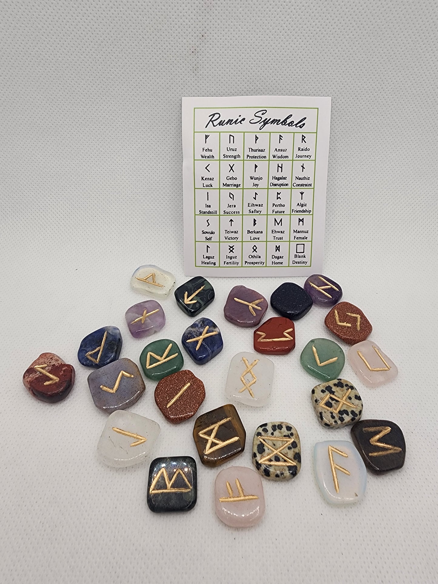 Norse Rune Stone Set