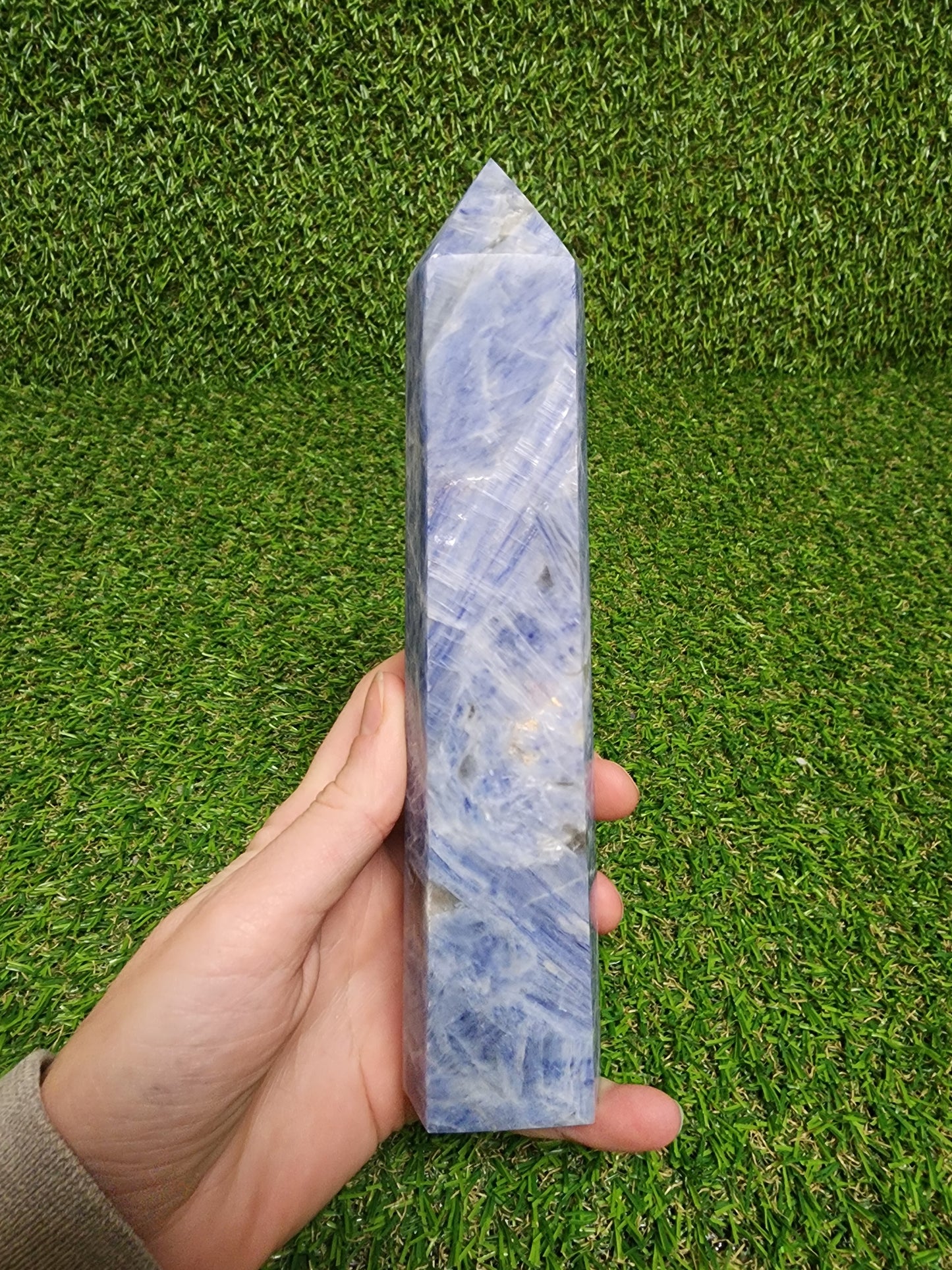 Blue Kyanite 8in Tower