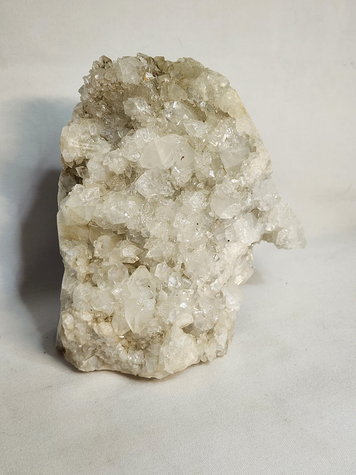 Apophylite Specimen with Calcite