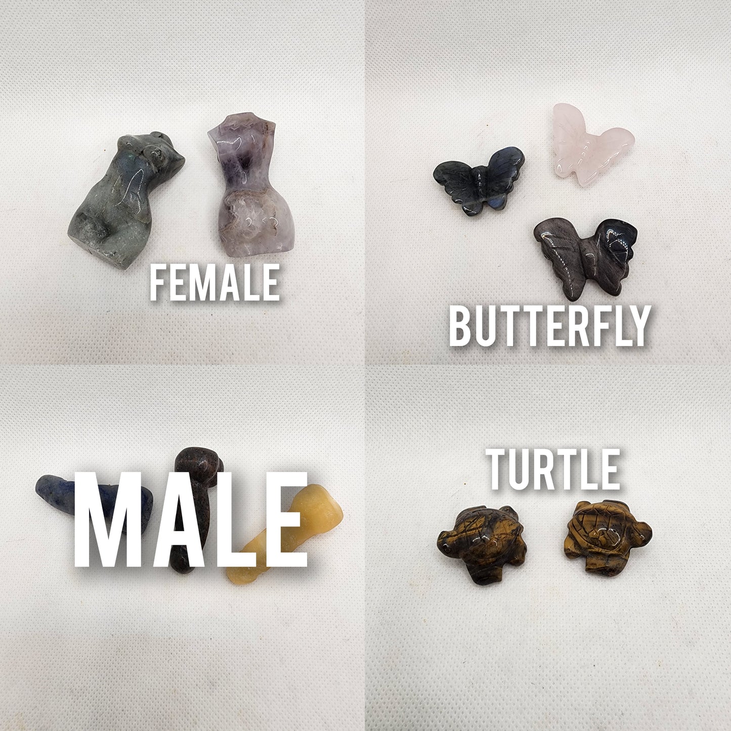 Gemstone Mini Carving 1pc