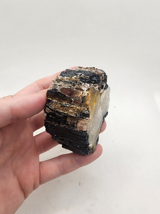 Black Tourmaline in Quartz Specimen