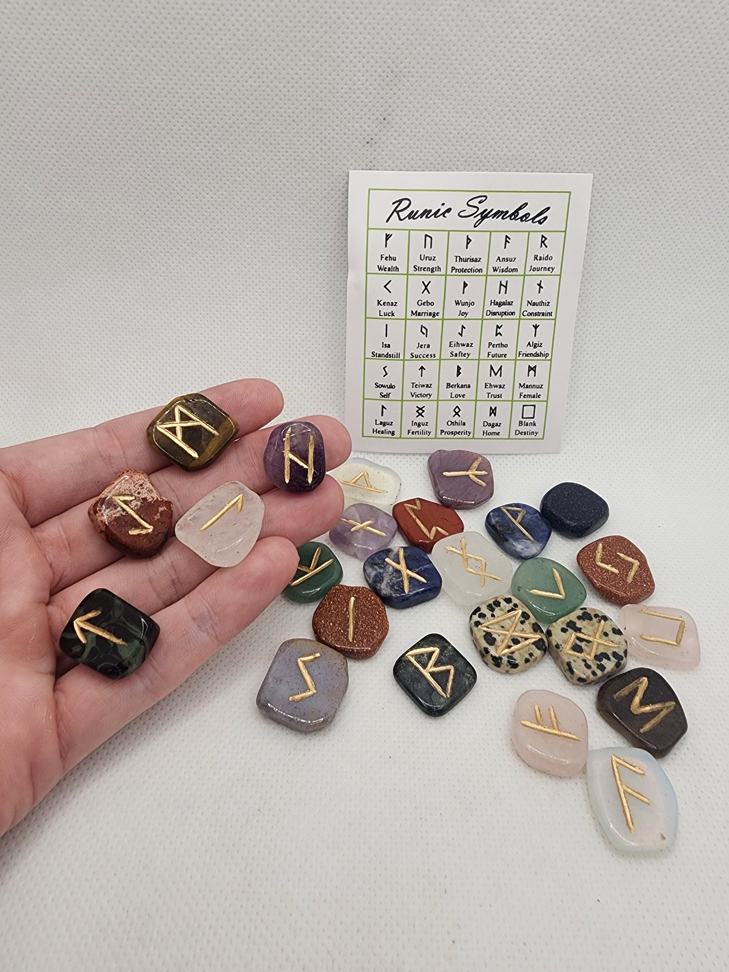 Norse Rune Stone Set