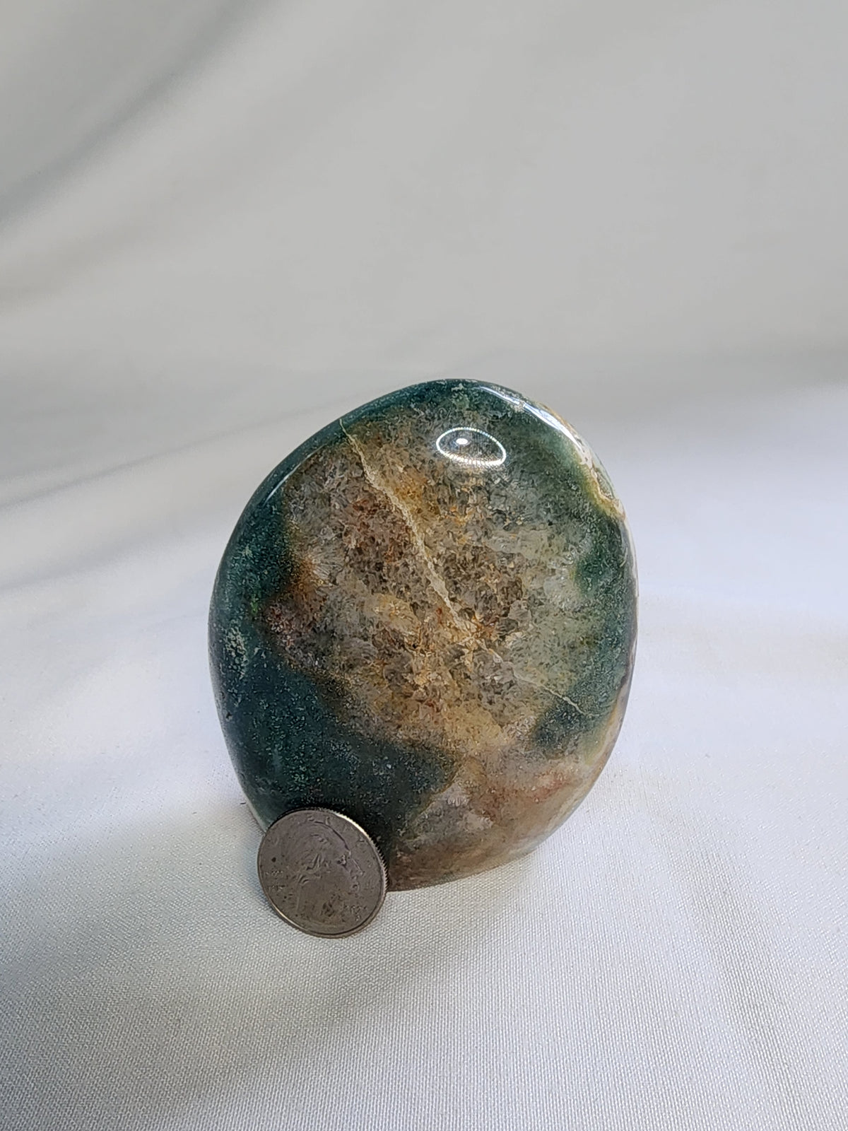 Jasper with Quartz 1.1lb Freeform