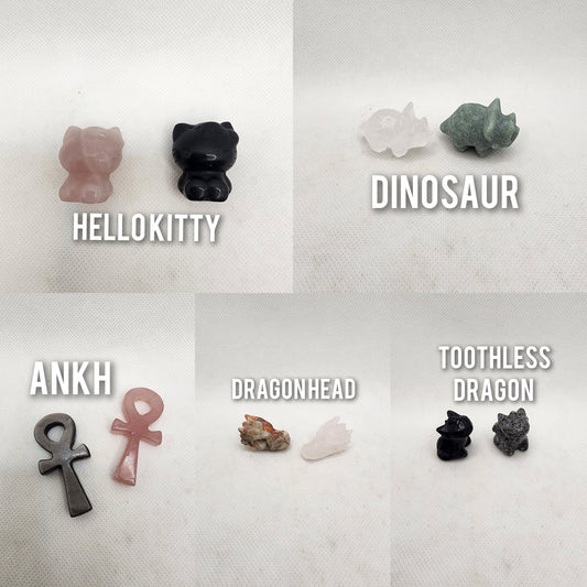 Gemstone Mini Carving 1pc