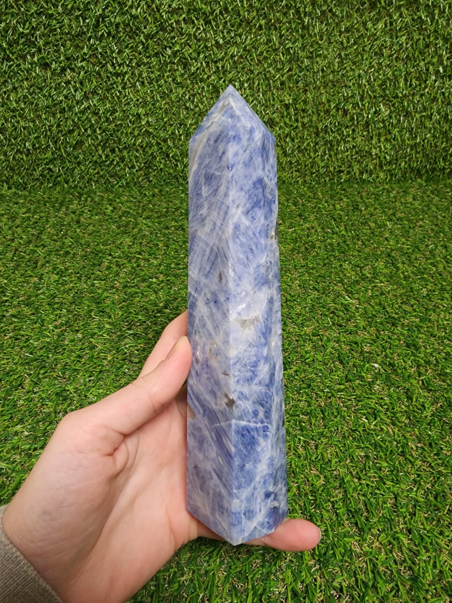 Blue Kyanite 8in Tower