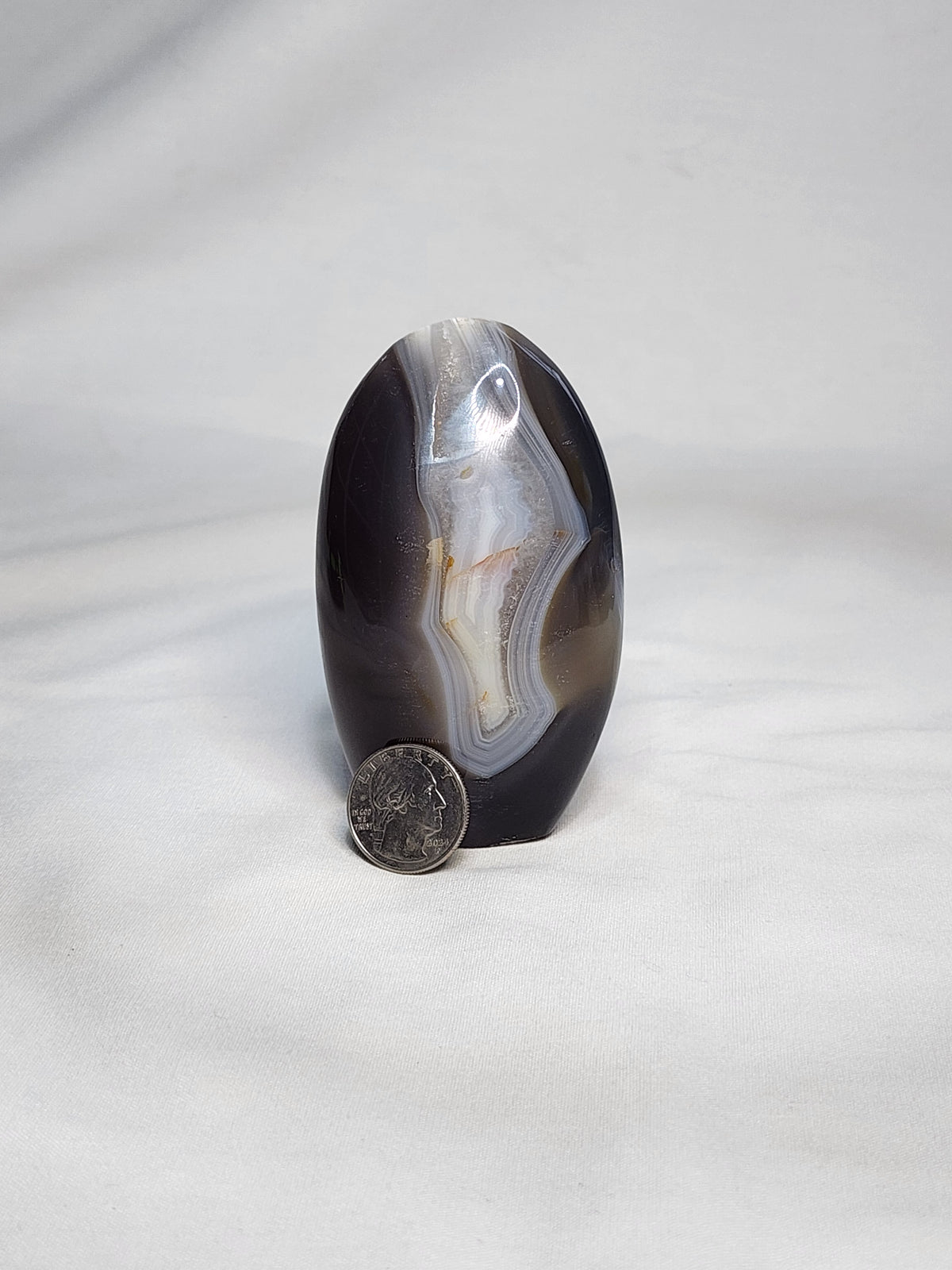 Banded Orca Agate 0.8lb Freeform