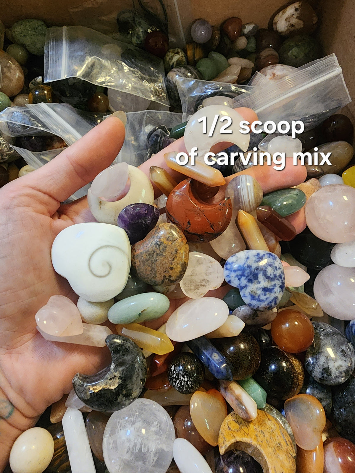 1/2 LB Crystal "Confetti" Grab Bags