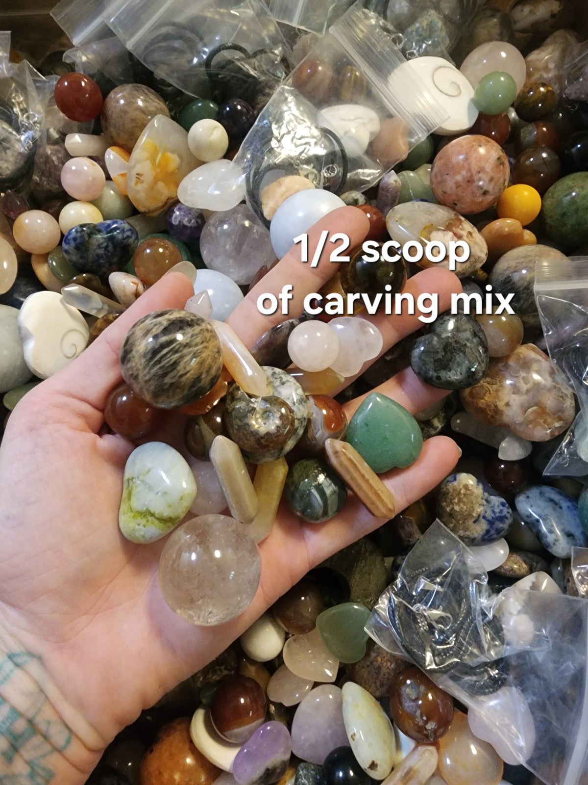1/2 LB Crystal "Confetti" Grab Bags